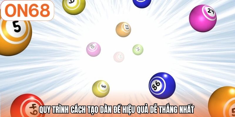 Quy trình cách tạo dàn đề hiệu quả dễ thắng nhất 